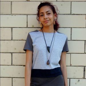 𝅺LIZ Alig Haiti Horn Necklace